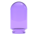 Single Glass Globe - Large - Purple