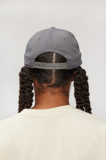 weedmaps snapback gray back