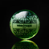 Mothership Glass x Weedmaps Marbles - Green